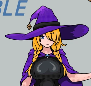 CLOSED [30-35$ OPEN SET PRICE] Adoptable WITCH GIRL
