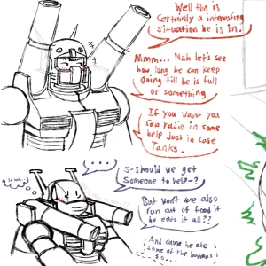 RX 78 raided the Federations and mobile suit rations oops