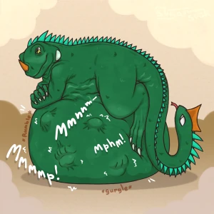 (NMA) Cute clone vore YCH by sugar_sock