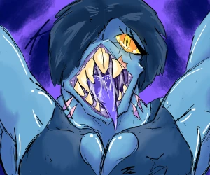 sharkqueen devours