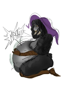 Witch from files DEVOURS you haha