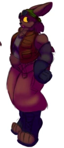 Piper but furry