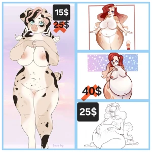Piggy Girls up for adoption (15$ and 25$)
