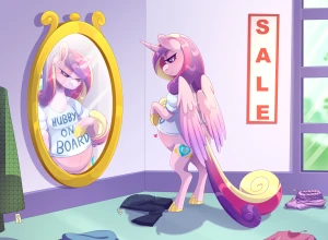 Cadence Pregnant With Shining Armor 27