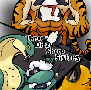 Three Ditzy Sheep Sister (cover) 