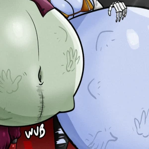 Glamorously Gorged (Vore Alt.)