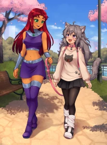 Starfire Walking Geekcat