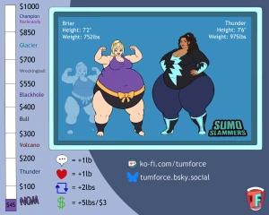 Sumo Slammers 4 Briar Vs Thunder