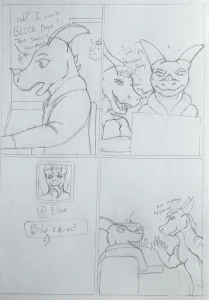 Samy &amp; Da_Ti: Blocking 1/3 (Cameo: Sharpie)