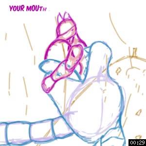 being swallowed by a dragon [YCH]