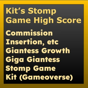 Kit's Stomp Game High Score [Commission]