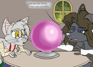 ANIMATIC: Fiona tells Sam's fortune