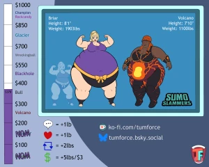 Sumo Slammers 7 Briar Vs Volcano