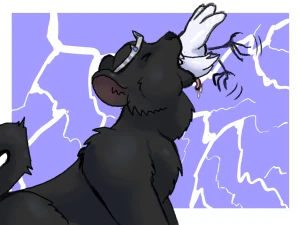 Shadowdancer eating Icewing