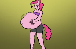 pinkie eat
