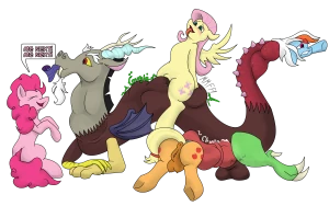 Discord and the mane 6