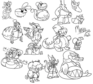 STUFFED cast sheet vol 1
