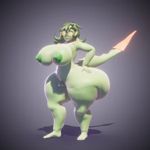 Eve in 3D (EveDeve's OC)