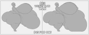 LIMITED SLOTS OPEN WEIGHT GAIN YCH