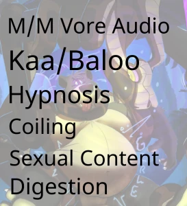 [M/M Vore Audio] King for a Day (Kaa/Baloo)