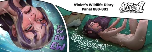 Violet's Wildlife Diary: Panel 880-881 