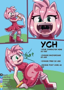 Amy vore YCH 