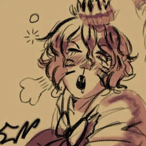Shou getting REALLY close to her beloved...