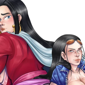 Big-titted pirate fight!