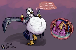 Ruining Your Feathers (Color)