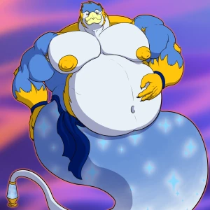 Big belly bird genie boyfriend