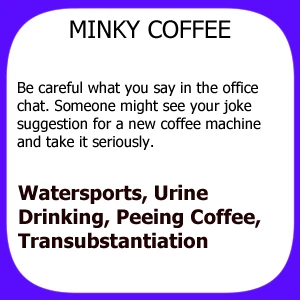 Flash Fiction: Minky Coffee