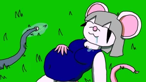 Thirsty girl