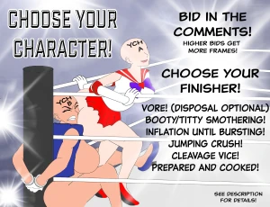 Sex Combat YCH EVENT! Ad Poster
