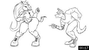 Let's Groove! animation process