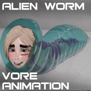Alien Worm Vore (T) (Animation)