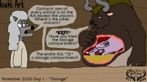 Voretober 2026 Day 1 - "Storage"