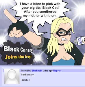 Blackcat VS Black Canary PAGE 2