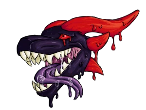 An happy dragon