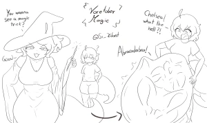 Voretober day 2: Magic ( Chelsea)