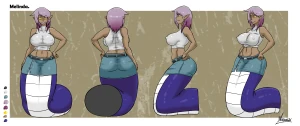 Melinda model sheets 10 Casual.