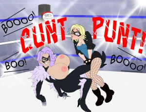 Blackcat VS Black Canary PAGE 7