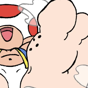 Toad &amp; Toadette airing their feet 
