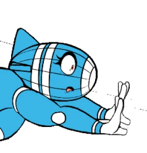 Vacuuming Moabs - looped animation