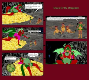 Snack for the Dragoness