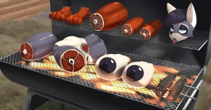 grilled racoon 2