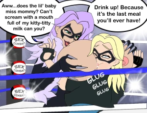 Blackcat VS Black Canary PAGE 9