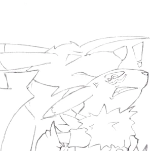 HETRA SKETCHES: "Team Renamon"