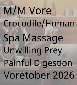 Voretober 03: Spa - Squeezed In (M/M)