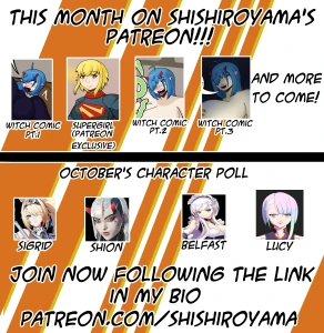 October Patreon Preview