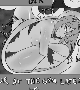 She is just a protein snack~